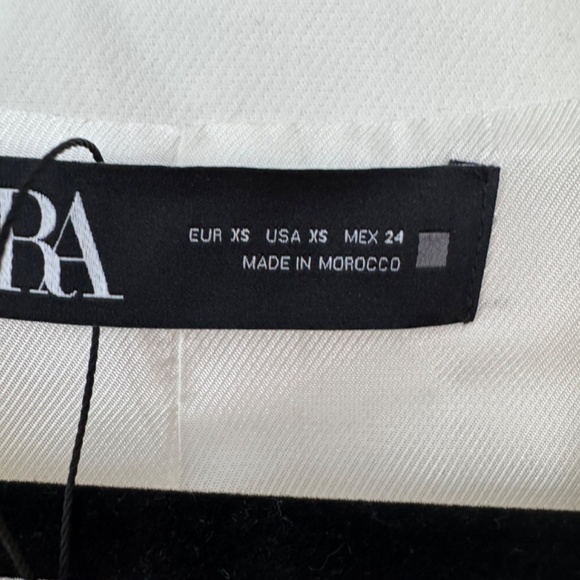 NEW Zara Tailored Vest with Buttons Waistcoat White XS - Picture 5 of 7